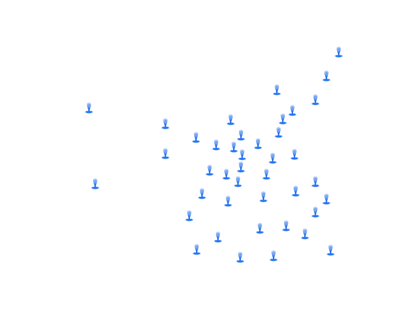 CRMEB合作商覆蓋地區(qū)